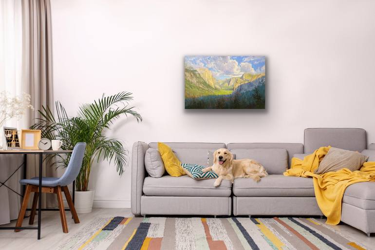 Original Impressionism Landscape Painting by Tatyana Fogarty