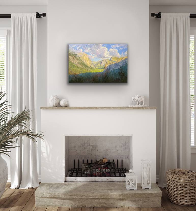 Original Impressionism Landscape Painting by Tatyana Fogarty