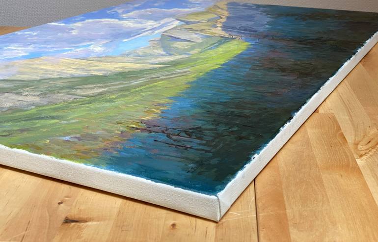 Original Impressionism Landscape Painting by Tatyana Fogarty