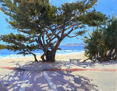 Original Fine Art Beach Paintings by Tatyana Fogarty