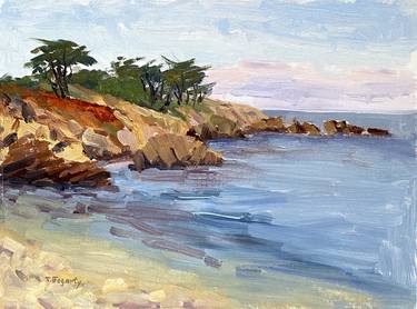 Original Fine Art Beach Paintings by Tatyana Fogarty