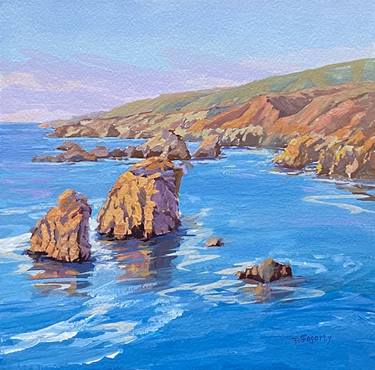 Original Fine Art Seascape Paintings by Tatyana Fogarty