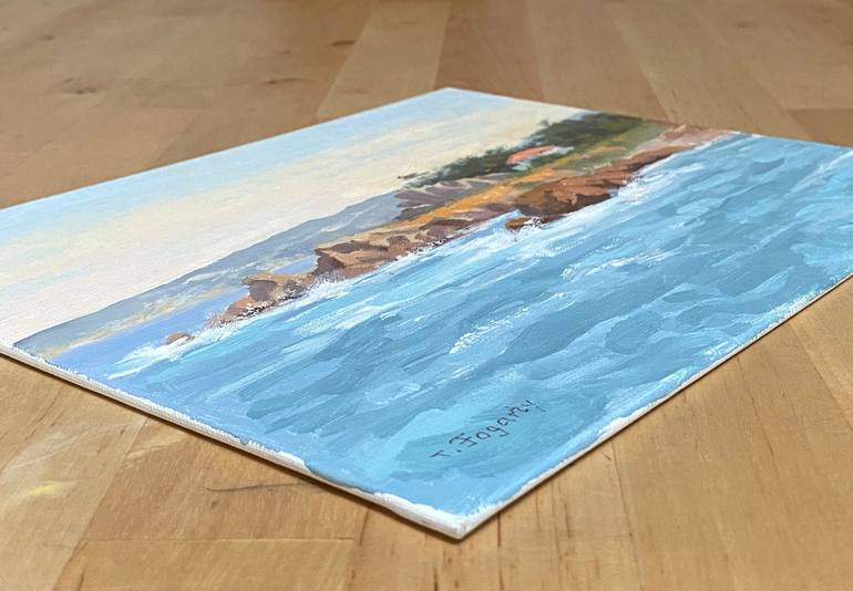 Original Fine Art Seascape Painting by Tatyana Fogarty