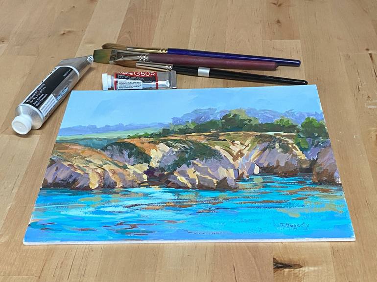 Original Seascape Painting by Tatyana Fogarty