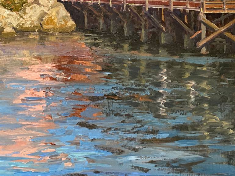 Original Contemporary Travel Painting by Tatyana Fogarty