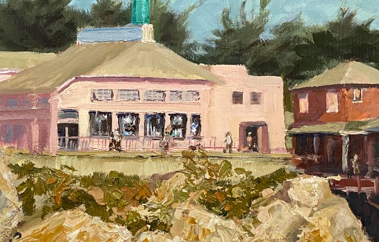 Original Contemporary Travel Painting by Tatyana Fogarty
