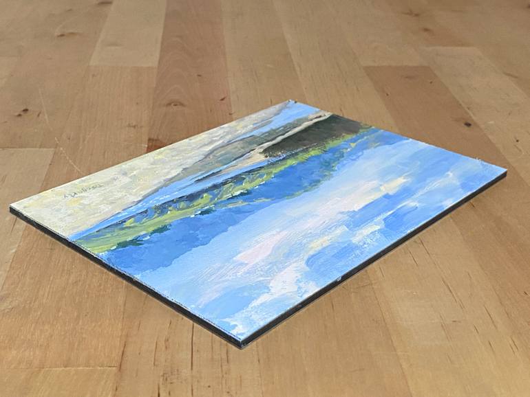 Original Contemporary Beach Painting by Tatyana Fogarty