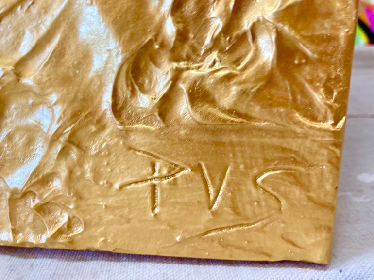 Original Abstract Expressionism Floral Mixed Media by Patrick Smith