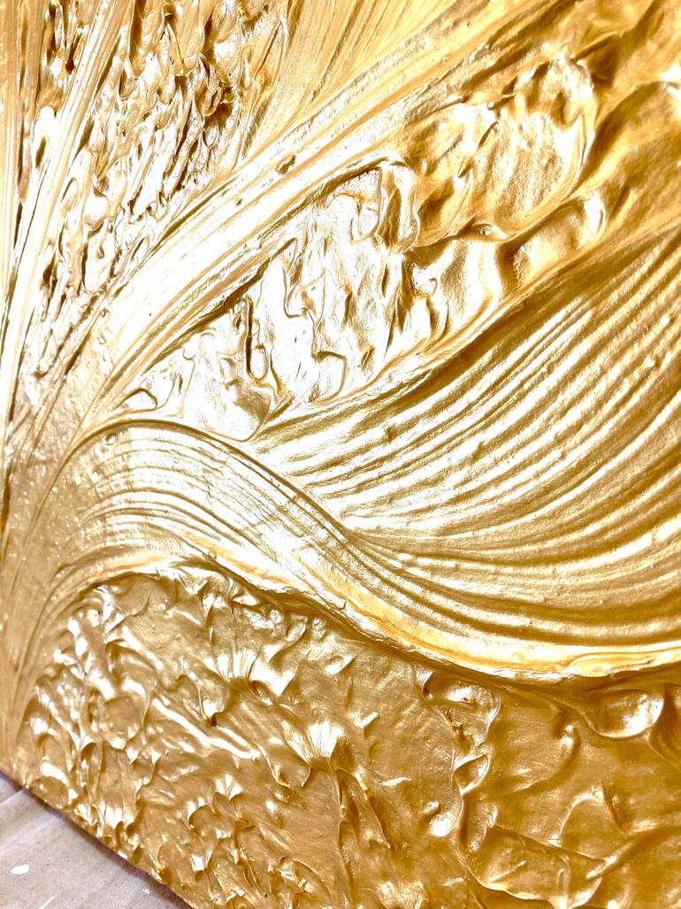 Original Abstract Expressionism Floral Mixed Media by Patrick Smith