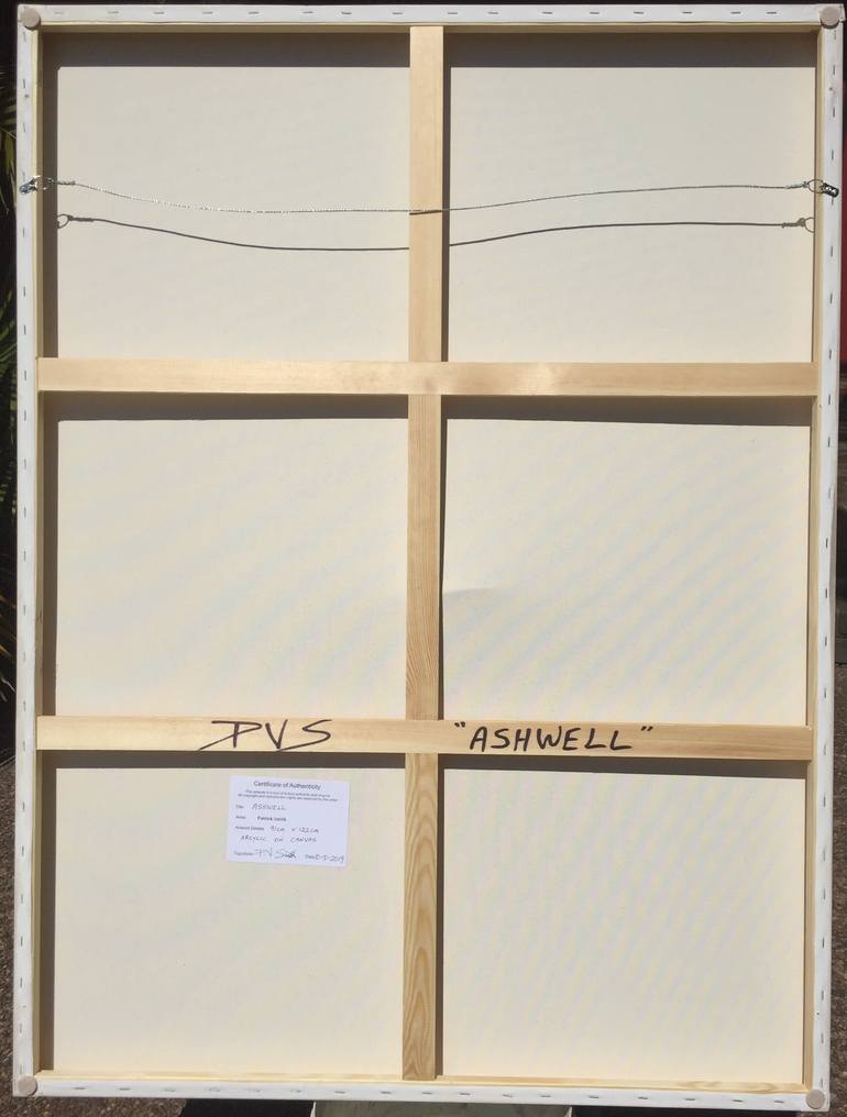 Original Abstract Expressionism Abstract Painting by Patrick Smith