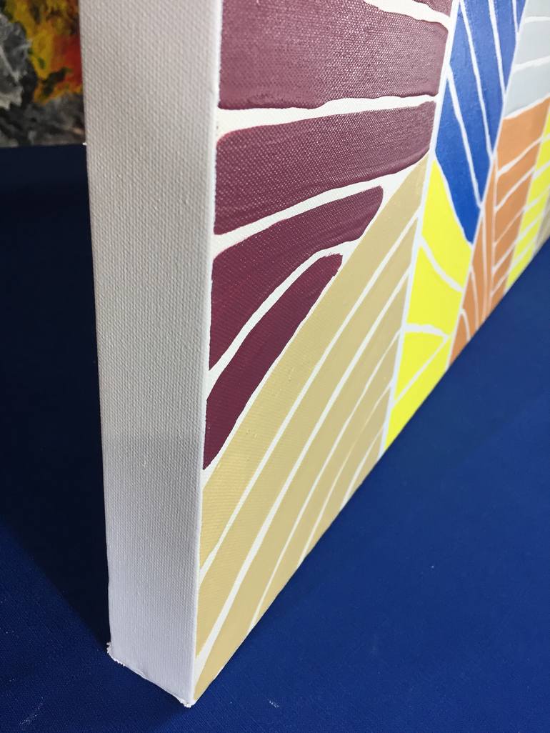 Original Abstract Expressionism Abstract Painting by Patrick Smith