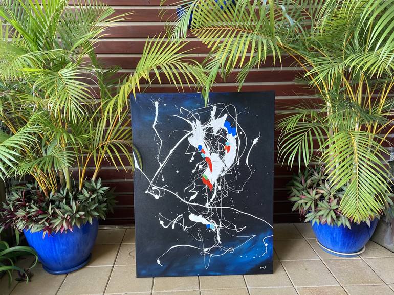 Original Abstract Painting by Patrick Smith