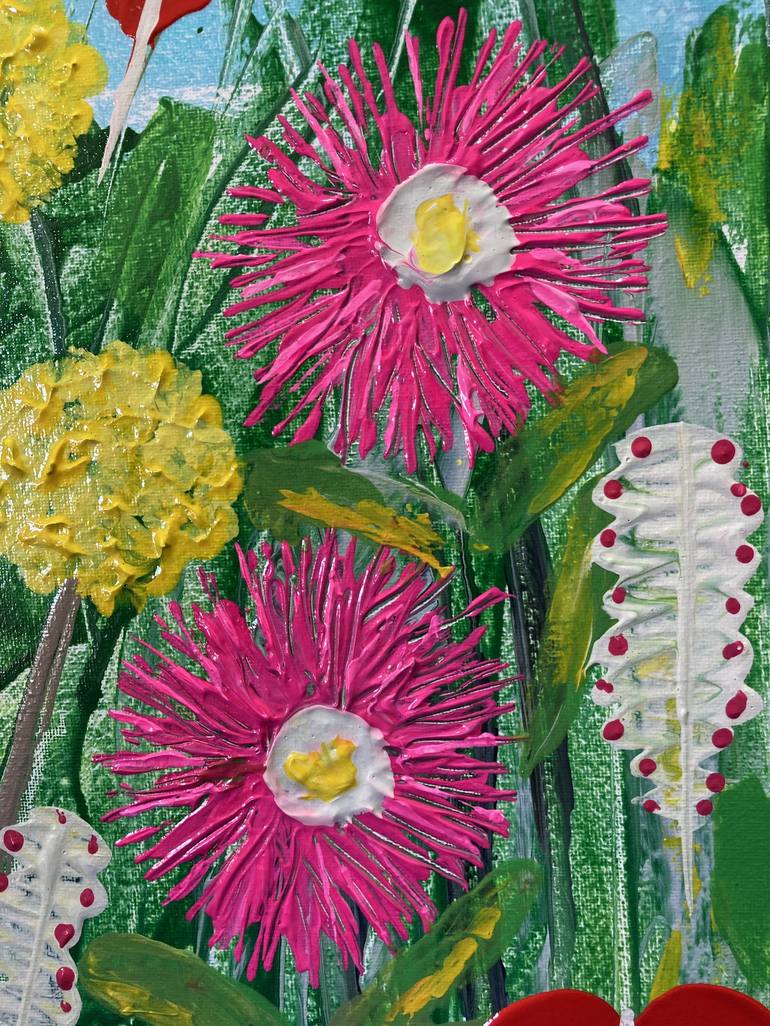 Original Illustration Floral Painting by Patrick Smith