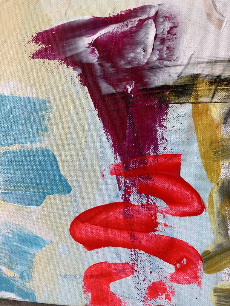 Original Abstract Expressionism Abstract Painting by Patrick Smith