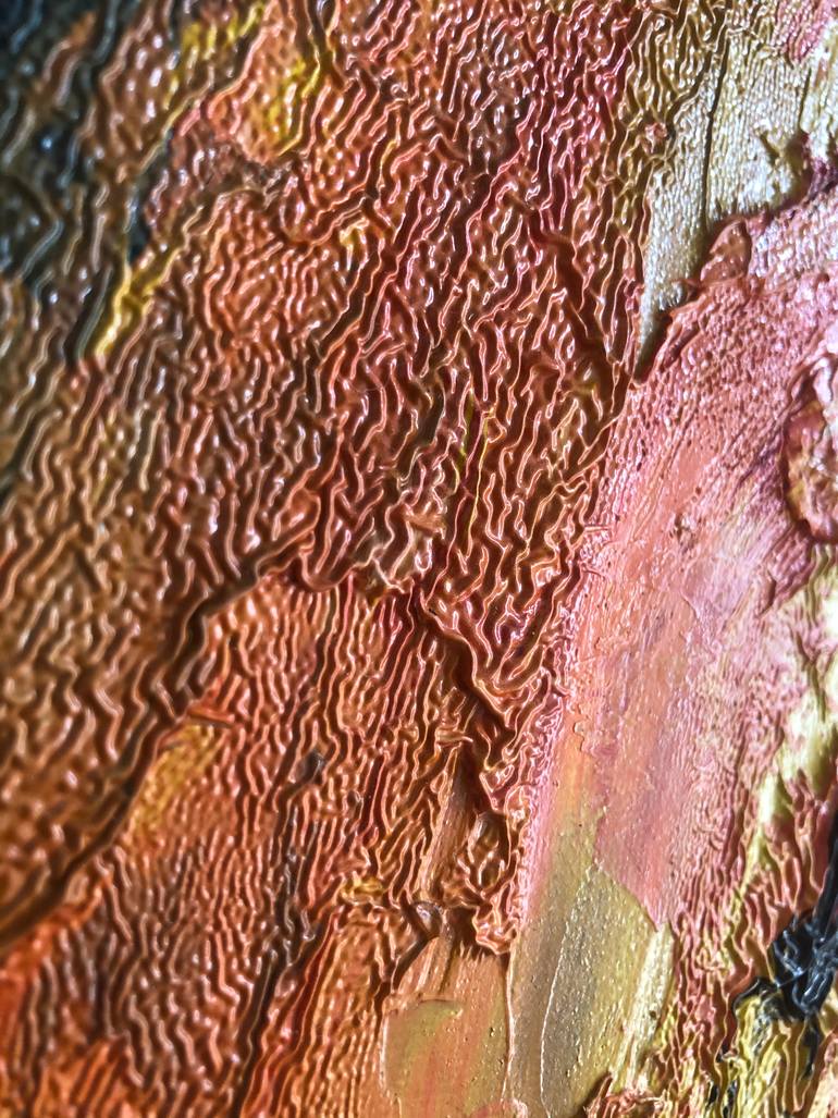 Original Abstract Animal Painting by Viktor Vinichenko