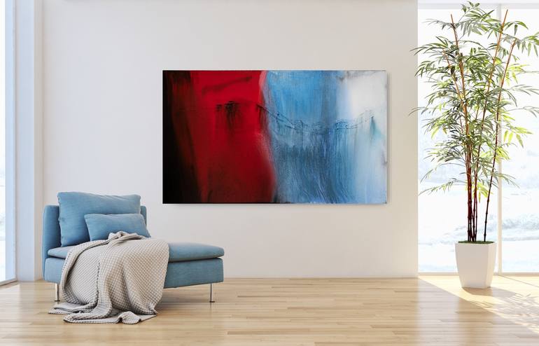Original Abstract Painting by Annette Poitau Levine