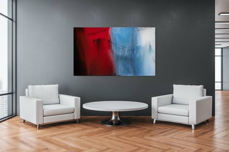 Original Abstract Painting by Annette Poitau Levine