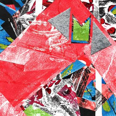 Print of Abstract Collage by Gilson Bezerra