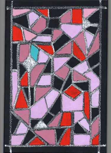 Original Geometric Painting by Gilson Bezerra