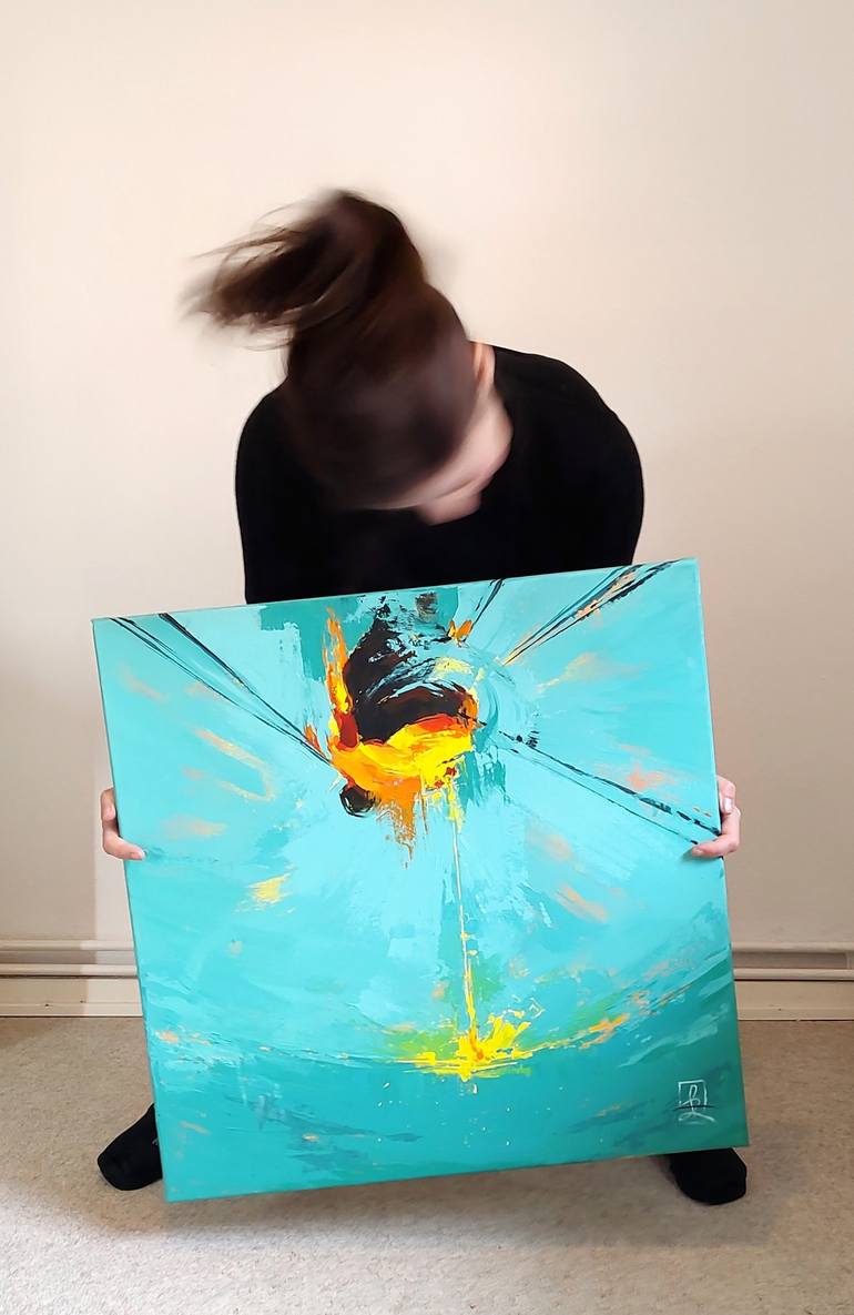 Original Figurative Sports Painting by Fabia Zobel