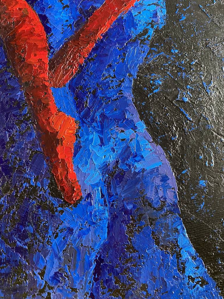 Original Abstract Love Painting by Z A I L I Z A