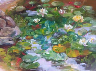 Original Impressionism Floral Paintings by Natalya Smirnova