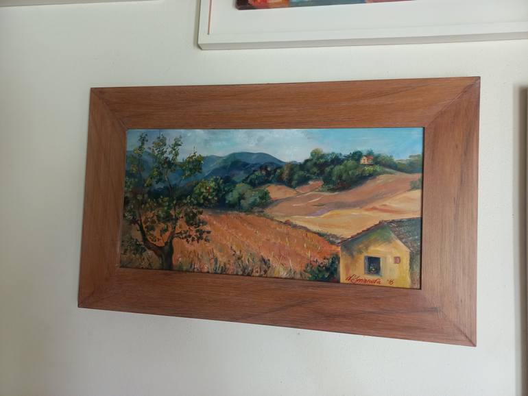 Original Figurative Landscape Painting by Natalya Smirnova