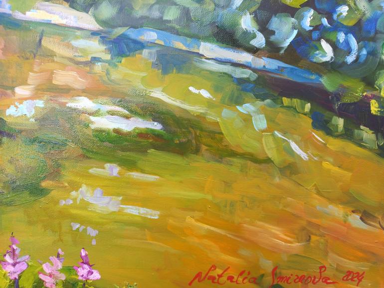 Original Impressionism Landscape Painting by Natalya Smirnova