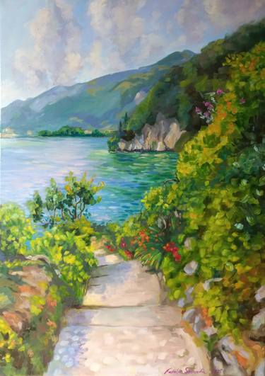 Original Impressionism Landscape Painting by Natalya Smirnova