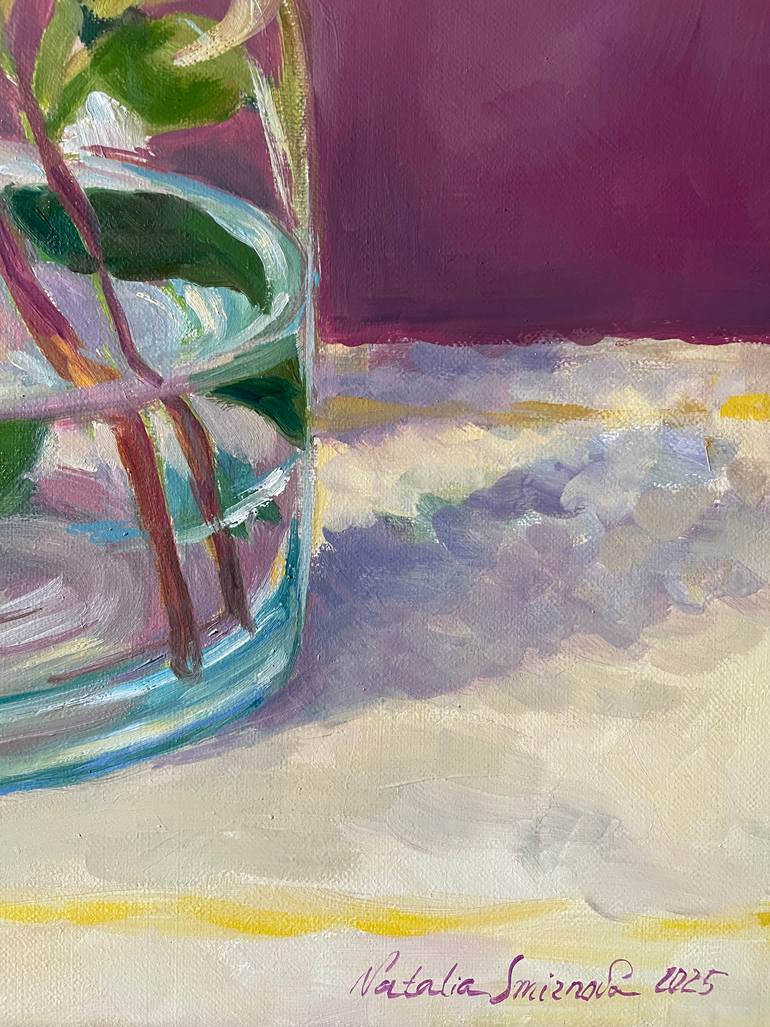 Original Impressionism Still Life Painting by Natalya Smirnova