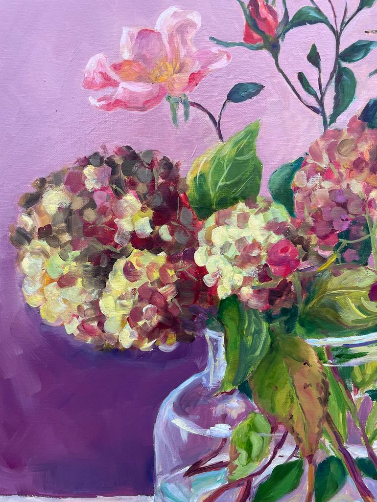 Original Impressionism Still Life Painting by Natalya Smirnova
