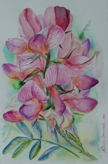 Original Expressionism Floral Paintings by Natalya Smirnova