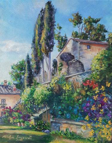 Original Garden Paintings by Natalya Smirnova