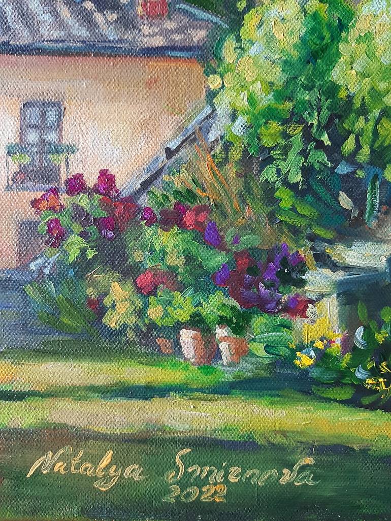 Original Garden Painting by Natalya Smirnova