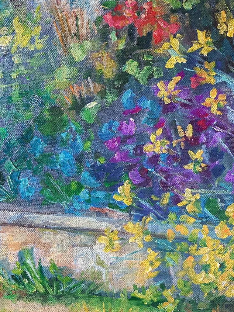 Original Garden Painting by Natalya Smirnova