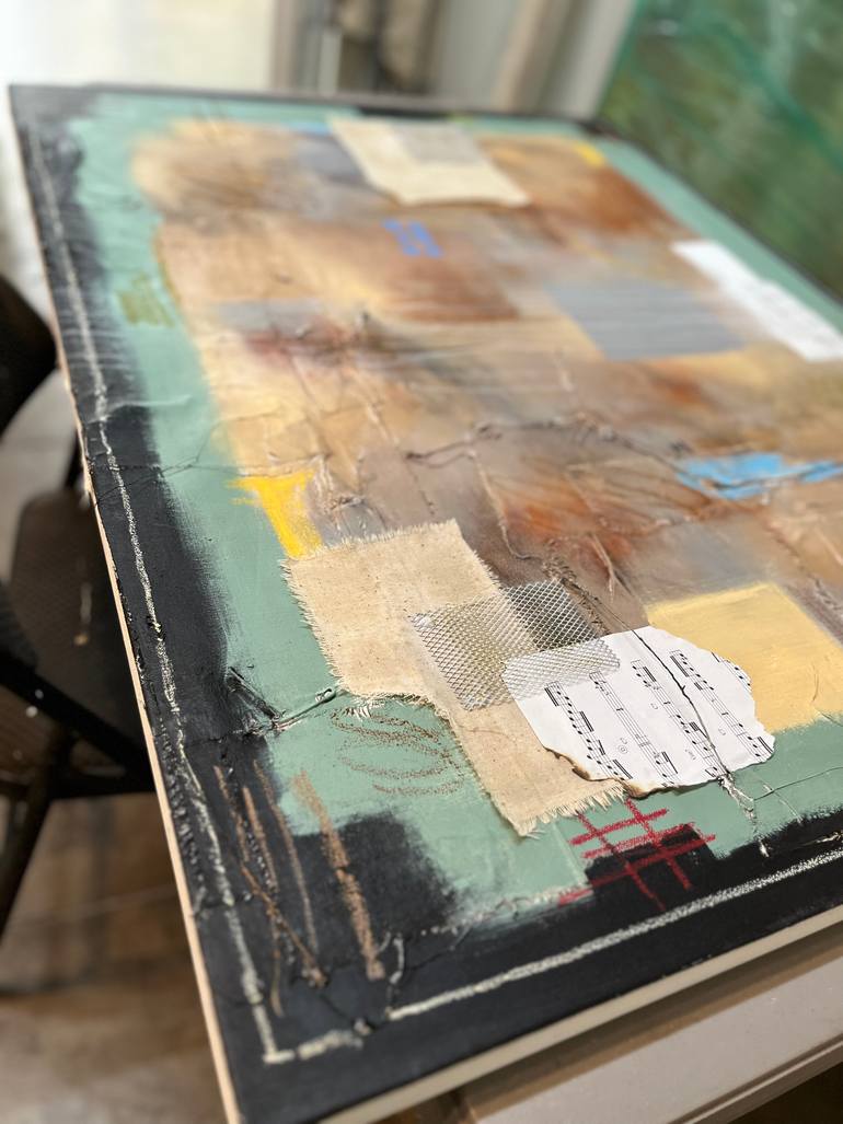 Original Abstract Expressionism Abstract Painting by Ashley Cole