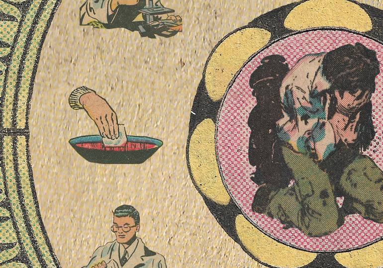 Original Conceptual Fantasy Printmaking by Gleyeson Gleyeson