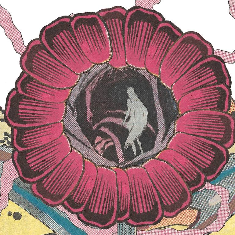 Original Conceptual Fantasy Printmaking by Gleyeson Gleyeson