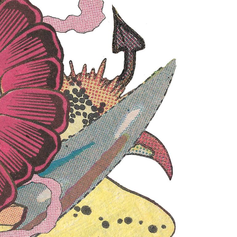 Original Conceptual Fantasy Printmaking by Gleyeson Gleyeson