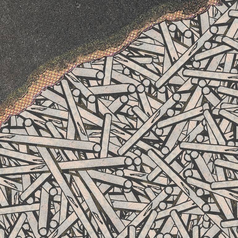 Original Conceptual Fantasy Printmaking by Gleyeson Gleyeson