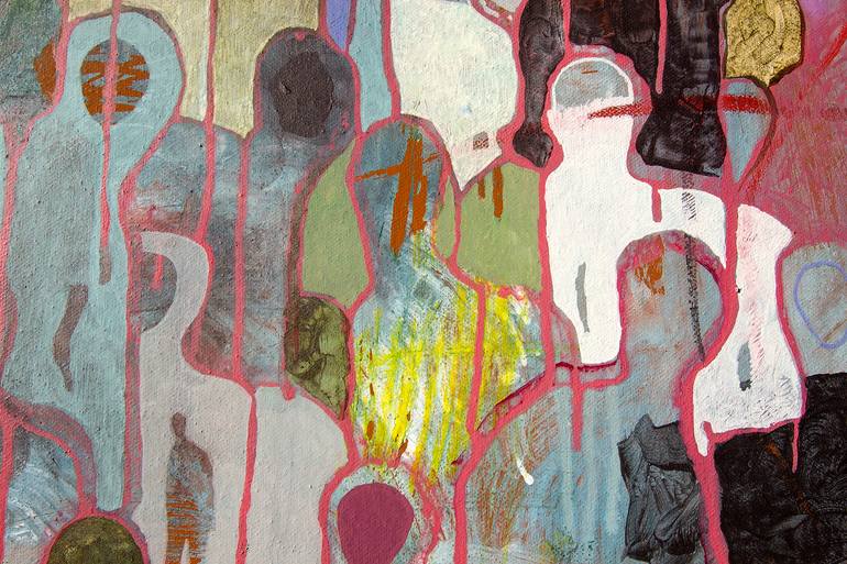 Original Contemporary People Painting by Gaëtan De Séguin