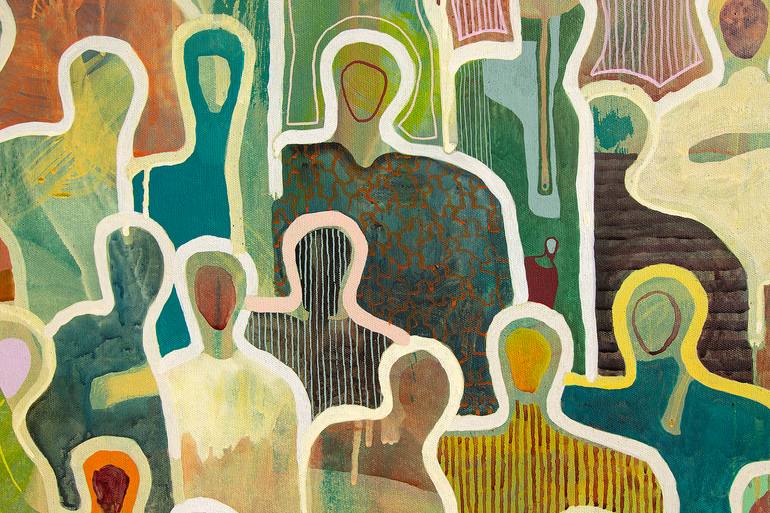 Original Contemporary People Painting by Gaëtan De Séguin