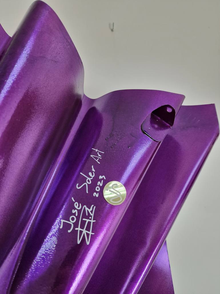 Original Art Deco Abstract Sculpture by Jose Soler Art