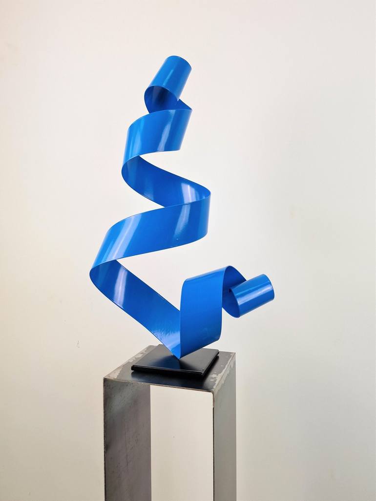 Original Minimalism Abstract Sculpture by Jose Soler Art