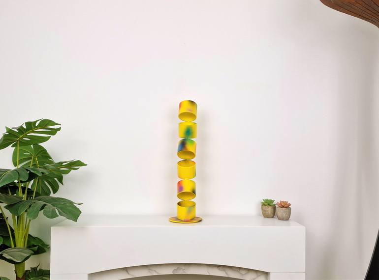 Original Art Deco Abstract Sculpture by Jose Soler Art