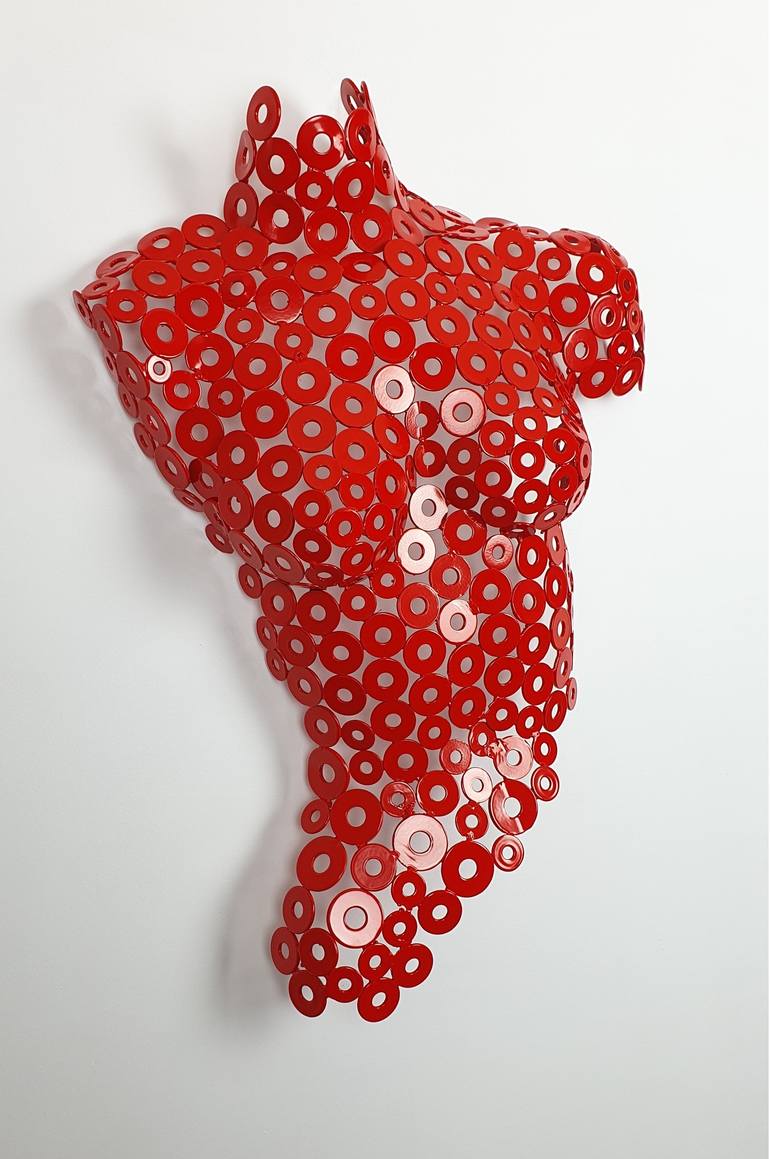 Original Conceptual Body Sculpture by Jose Soler Art