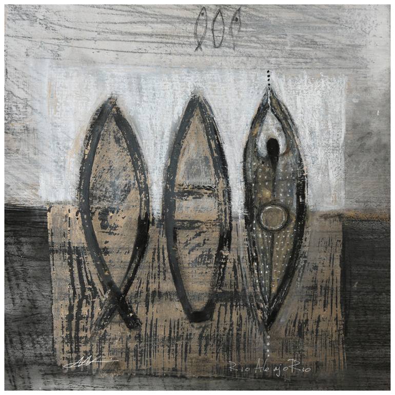 Rio Abajo Rio Drawing by Ana Saga Saatchi Art