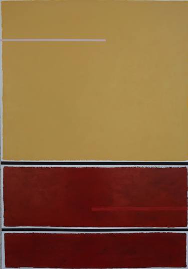 Original Abstract Painting by Machiel Roest
