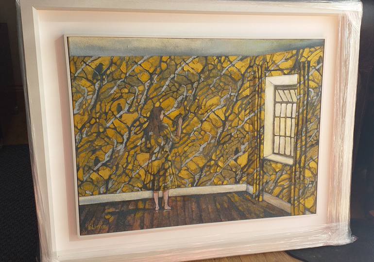 Original Conceptual Women Painting by Louise Lennon
