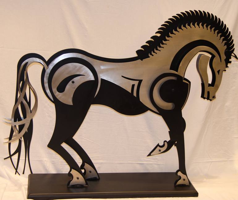 Horse With A Name Sculpture By Jihad Haddad Saatchi Art